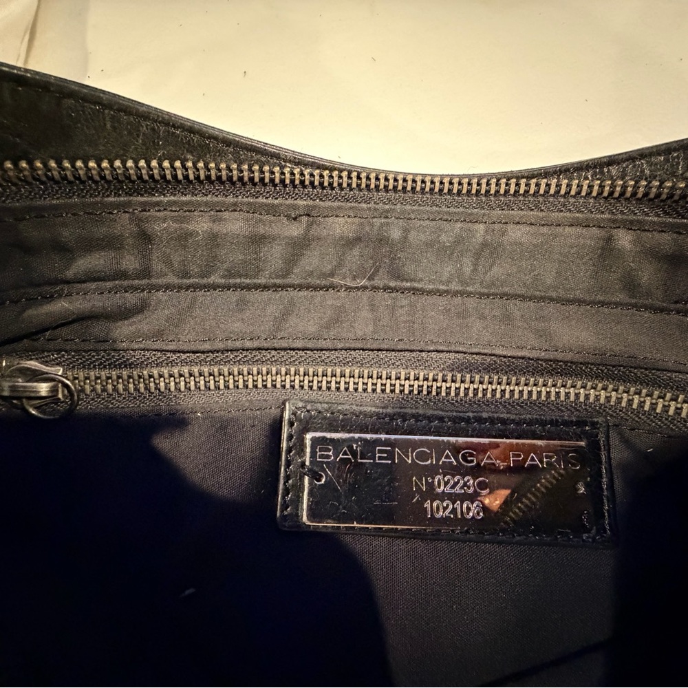 Black Leather Women's Bag - Picture 6 of 7
